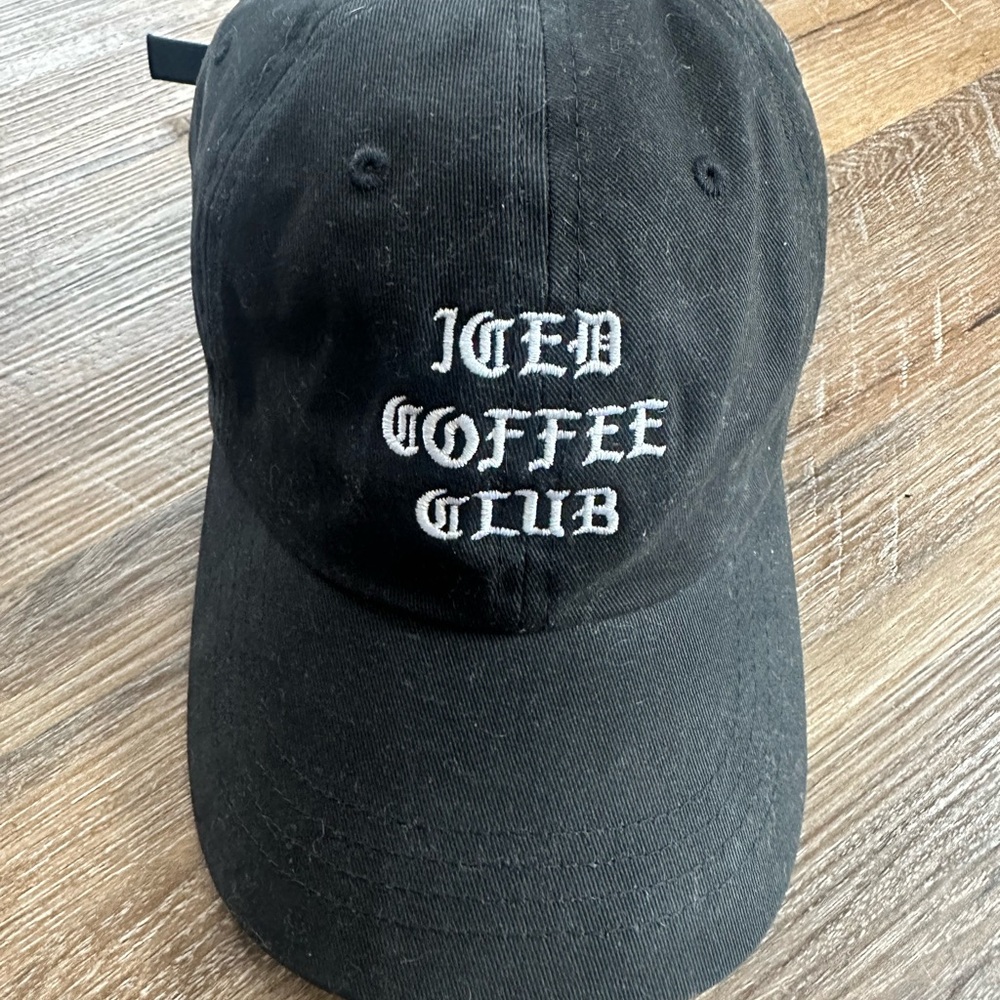 Iced Coffee Club Black Hat - Picture 3 of 6